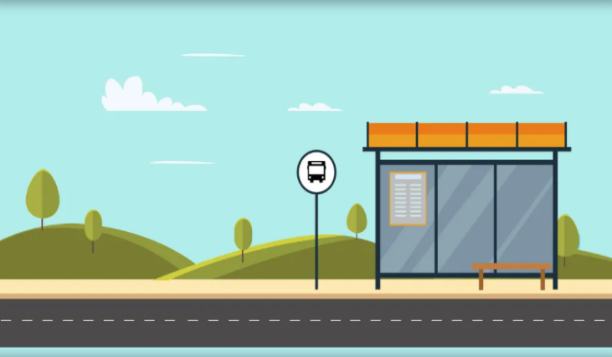 image of bus stop